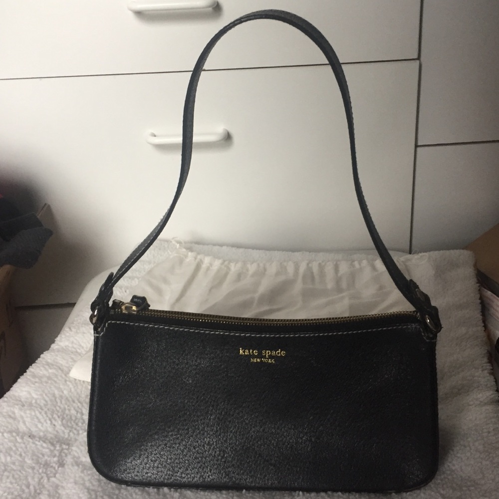 Kate Spade Black Leather Handbag